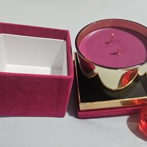 Archipelago Fuchsia and Gold Candle
